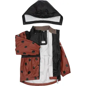 Regenanzug für Mädchenbabys Mikk-Line Ladybug image-2