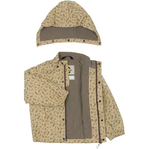 Recycled polar rain set with straps for baby Mikk-Line image-3