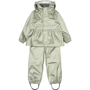 Regenoutfit voor meisjesbaby Mikk-Line PU w. susp/104 image-0