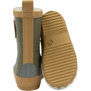 Kids' rubber rain boots Mikk-Line 3D Dragon image-1