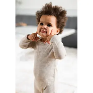 Merinowolle Strampler für Babys Mikk-Line image-3