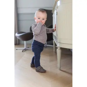 Legging en laine mérinos enfant Mikk-Line image-3