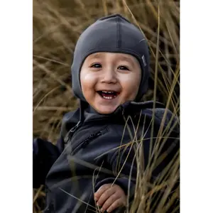 Balaclava para crianças Mikk-Line Fullface Solid image-2