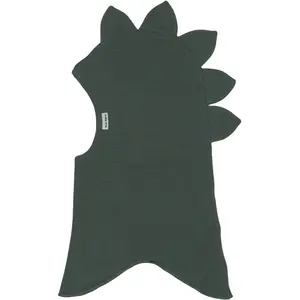 Child's double cotton balaclava Mikk-Line Dino image-0