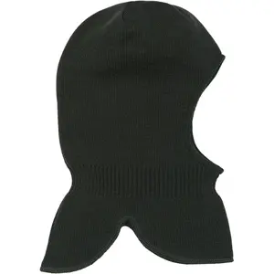 Waterproof knitted wool balaclava for kids Mikk-Line image-2