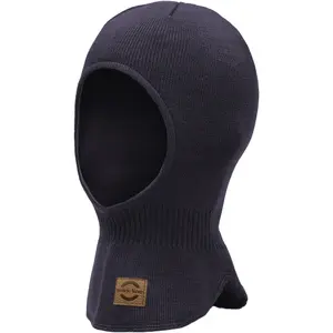 Waterproof knitted wool balaclava for kids Mikk-Line image-0