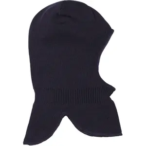 Waterproof knitted wool balaclava for kids Mikk-Line image-2