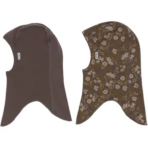 Full hood double cotton for kids Mikk-Line (x2) image-0