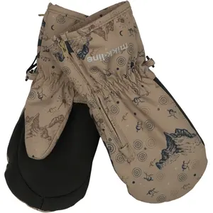 Kids' zip mittens Mikk-Line Aop image-0