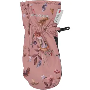 Kids' zip mittens Mikk-Line Aop image-1