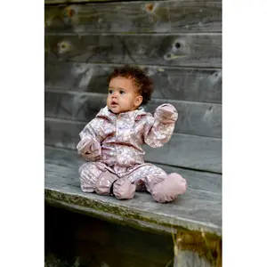 Recycled baby rain mittens Mikk-Line PU image-2