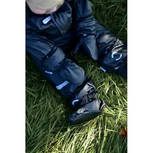 Recycled baby rain mittens Mikk-Line PU image-2