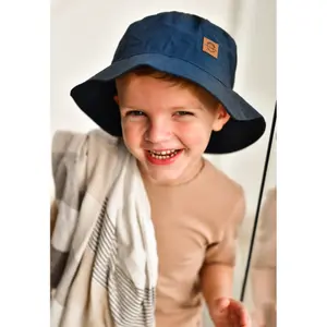 Sombrero Bob Sol para bebé Mikk-Line Solid image-2