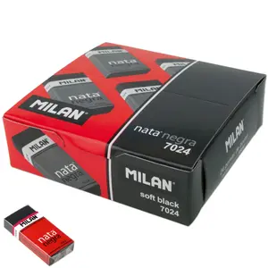 Box of 24 erasers Milan image-0