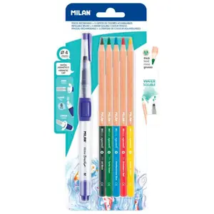 Waterbrush coloring with 5 watercolor bulbs Milan image-0