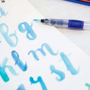 Waterbrush coloring with 5 watercolor bulbs Milan image-2