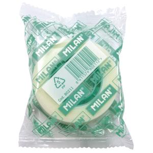 Paquete de 8 rollos de cinta adhesiva invisible Milan image-1