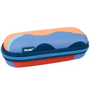 Children's semi-rigid oval pencil case Milan The Fun image-0
