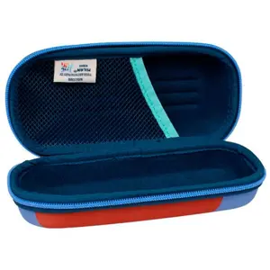 Children's semi-rigid oval pencil case Milan The Fun image-1