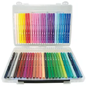 Set mit 50 Filzstiften mit Textmarkern Milan image-2