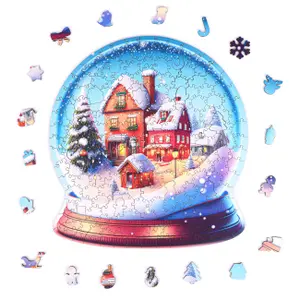 Puzzle de 200 pièces Milliwood Pays des Merveilles de Noël
