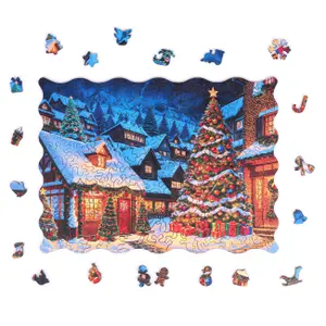 Puzzle de 200 pièces Milliwood Village de Noël