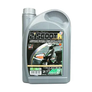 Motorcycle engine oil Minerva Oil 100% France 2 L