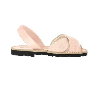 Velvet sandals for girls Minorquines Avarca Berlin image-0