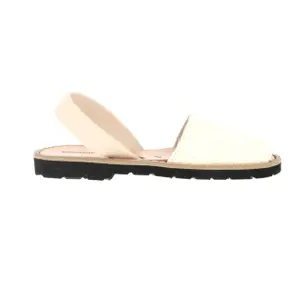 Embroidered canvas sandals for baby girl Minorquines Avarca image-0