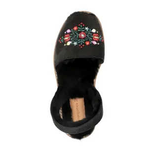 Nordic embroidery sandals for girls Minorquines Avarca image-1