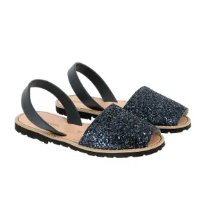 Girls' glitter sandals Minorquines Avarca image-1