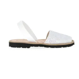 Girls' glitter sandals Minorquines Avarca image-0