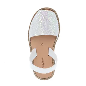 Girls' glitter sandals Minorquines Avarca image-2