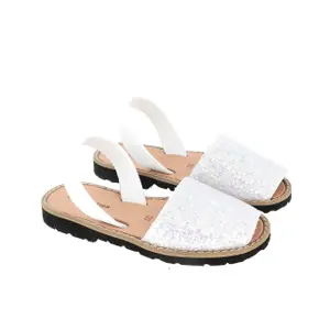 Girls' glitter sandals Minorquines Avarca image-1