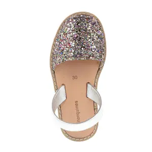 Girls' glitter sandals baby Minorquines Avarca image-2