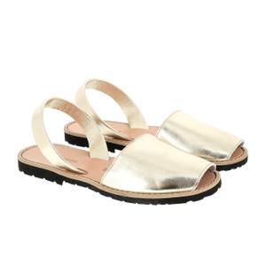 Kobiece sandały metaliczne Minorquines Avarca image-1