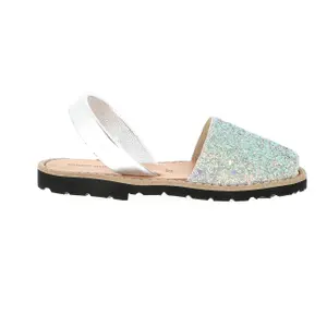 Sunny glitter sandals for girls Minorquines Avarca image-0
