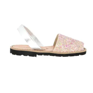 Sunny baby girl glitter sandals Minorquines Avarca image-0
