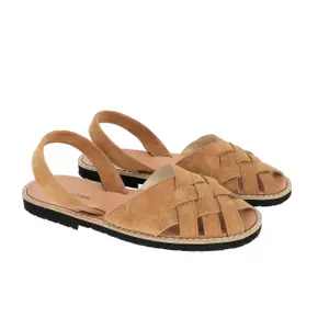 Velvet sandals for girls Minorquines Avarca Compostelle image-2