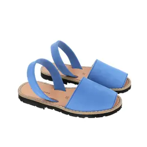 Baby girl sandals Minorquines Avarca Nubuck image-0