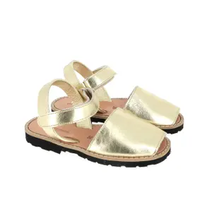 Girls' metal sandals Minorquines Avarca Velcro image-2