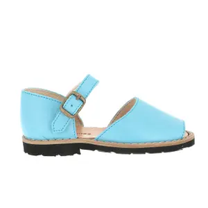 Leather buckle sandals for baby girl Minorquines Frailera image-0