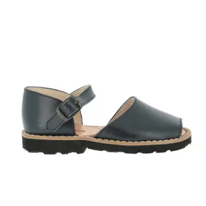 Leather buckle sandals for baby girl Minorquines Frailera image-0