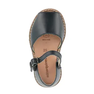 Leather buckle sandals for baby girl Minorquines Frailera image-2