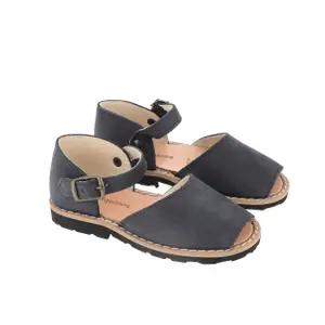 Baby girl sandals Minorquines Frailera Nubuck Chine image-1