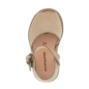 Girl's sandals Minorquines Frailera Nubuck Costa image-2