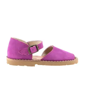 Benedetto baby girl buckle sandals in suede Minorquines Frailera image-0