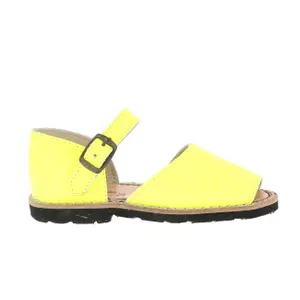Leather buckle sandals for baby girl Minorquines Frailera image-0