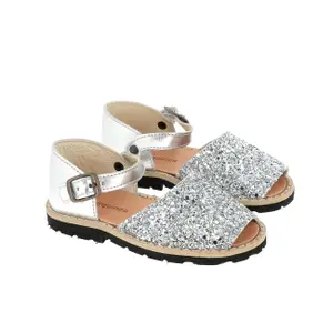 Girls' glitter sandals Minorquines Frailera image-1