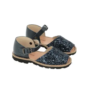 Girls' glitter sandals baby Minorquines Frailera image-1